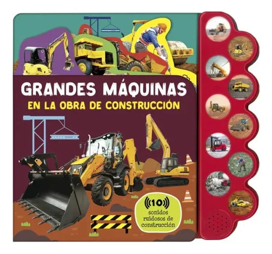 Grandes Máquinas En La Obra De Construcción Incluye 10 Son
