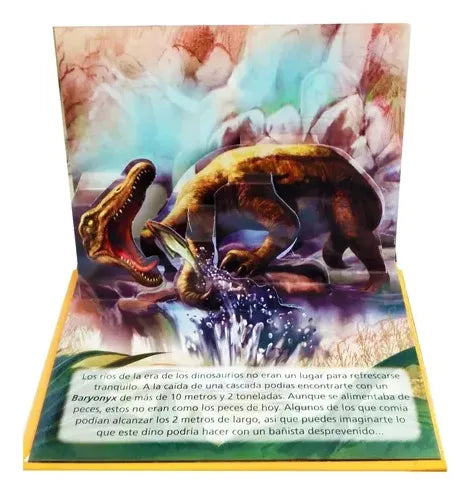 Libro Dinosaurios Pop-up 3d: Los Más Feroces