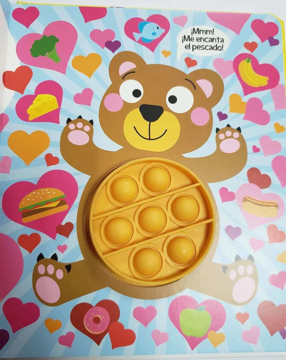 Libro ¡no Alimentes Al Oso! Pop It