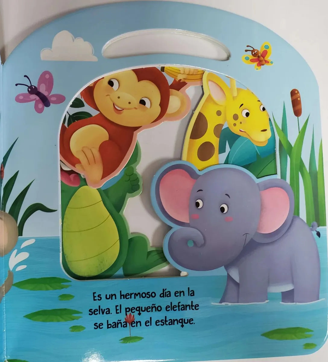 Libro Selva 4 Imágenes Troqueladas