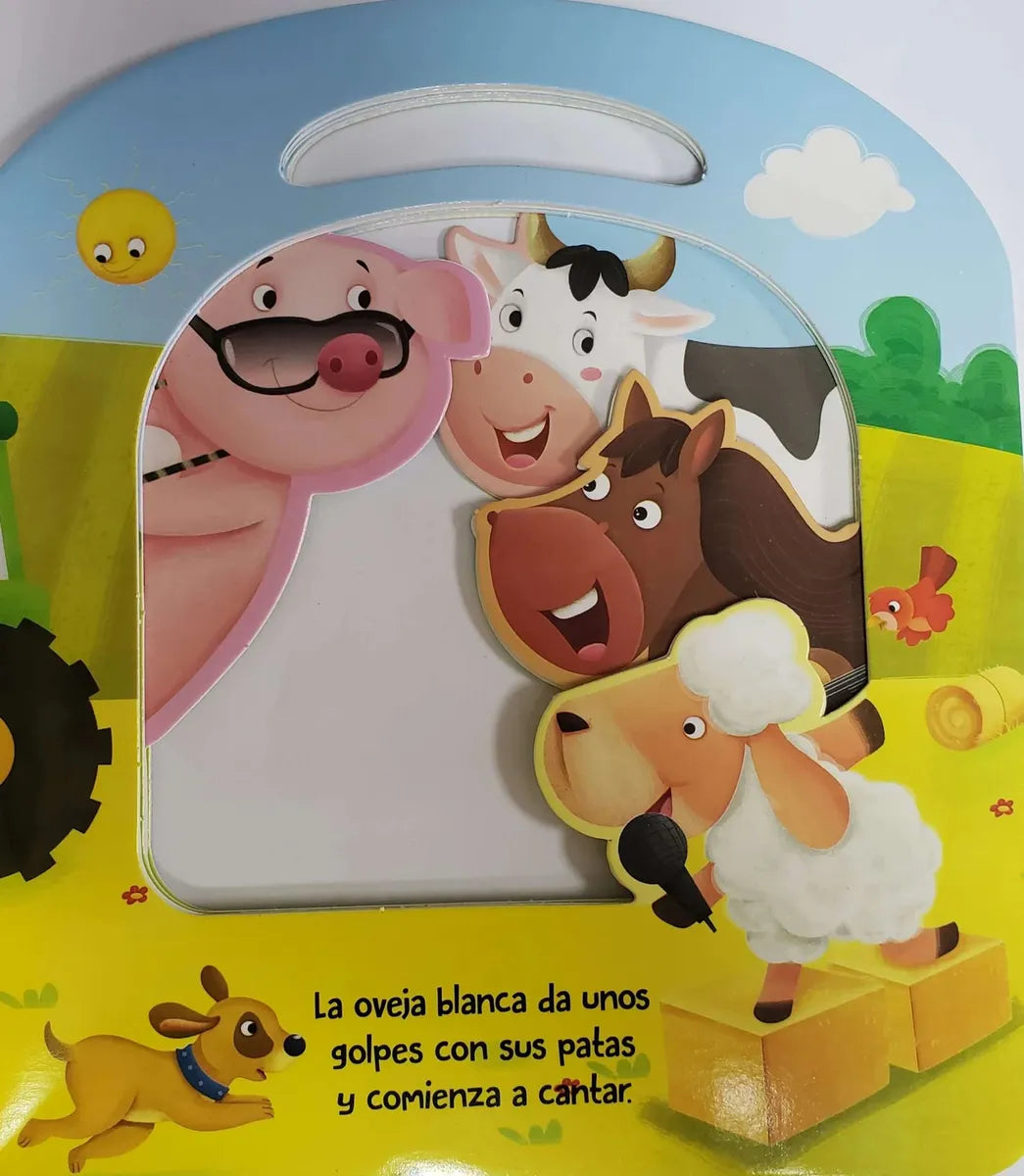 Libro Granja 4 Imágenes Troqueladas
