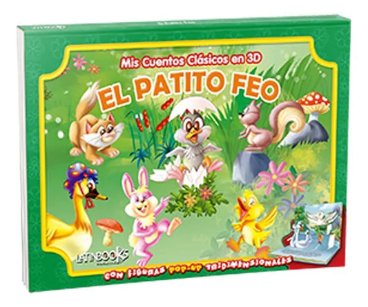 Libro Mis Cuentos Clásicos En 3d El Patito Feo