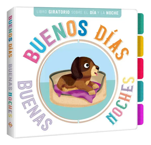 Libro Buenos Días Buenas Noches Libro Giratorio