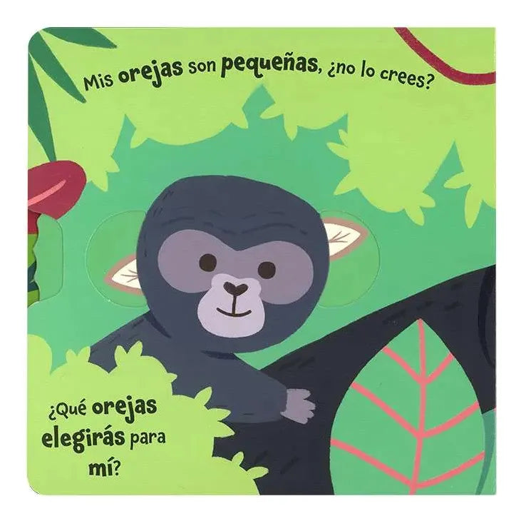 Libro ¿qué Orejas? Gira Y Diviértete