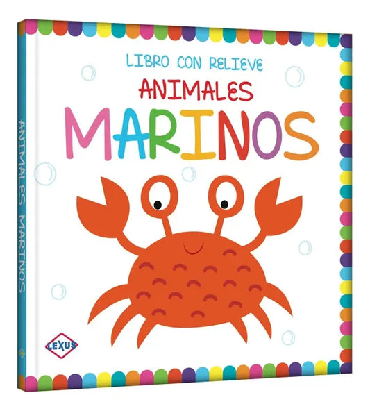 Libro Animales Marinos Libro Con Relieve