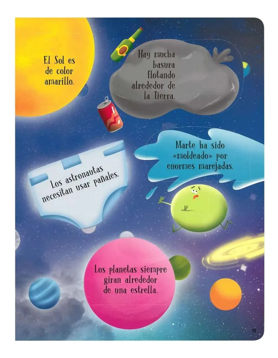 Libro El Espacio Levanta Tapitas