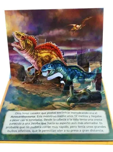 Libro Dinosaurios Pop-up 3d: Los Más Feroces