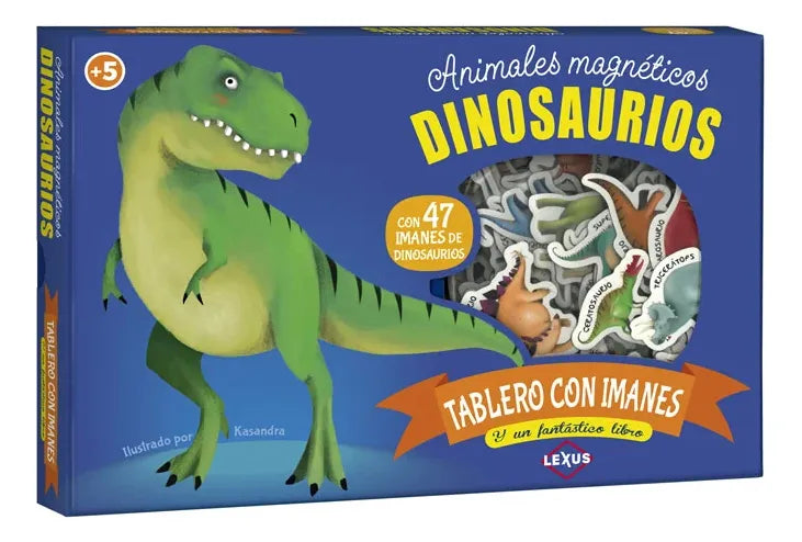 Libro Dinosaurios Animales Magnéticos Imanes