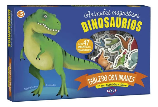 Libro Dinosaurios Animales Magnéticos Imanes