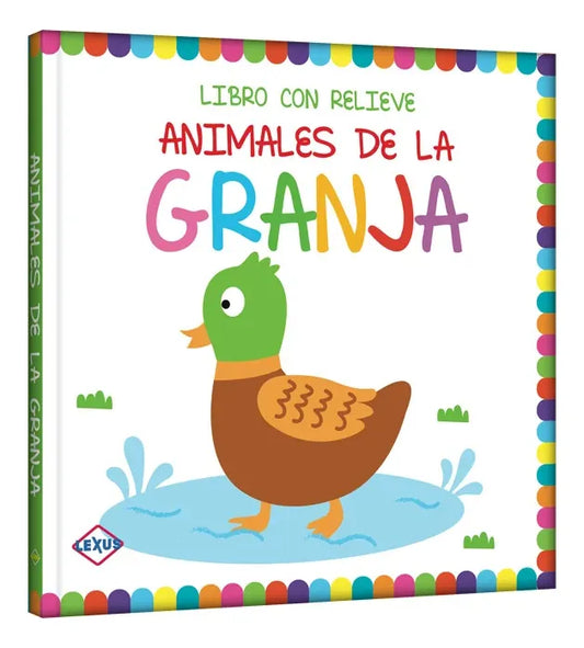 Libro Animales De La Granja Libro Con Relieve