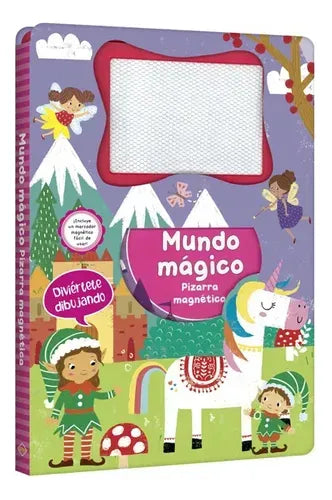 Libro Mundo Mágico Pizarras Magnéticas
