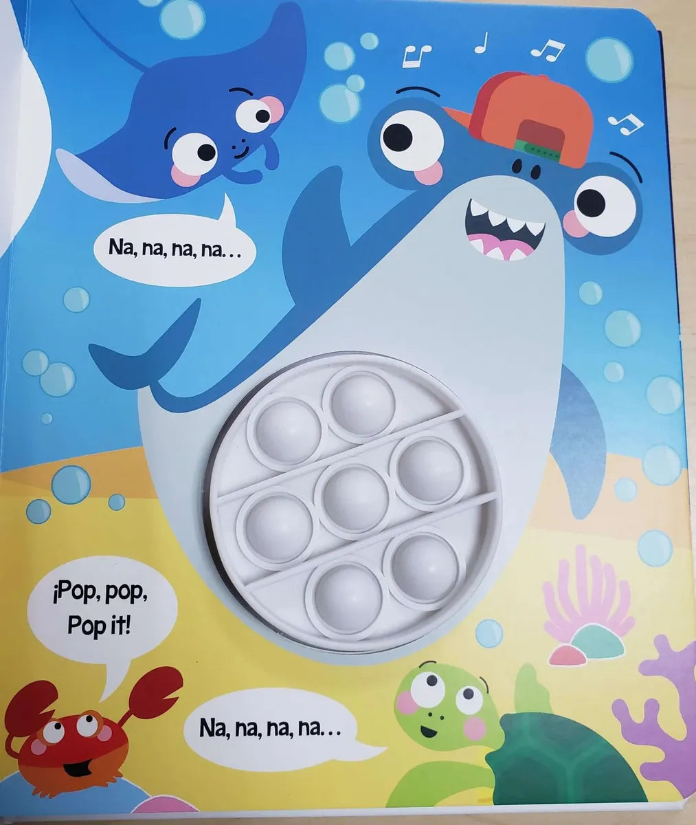 Libro ¡rap Del Tiburón! Pop It