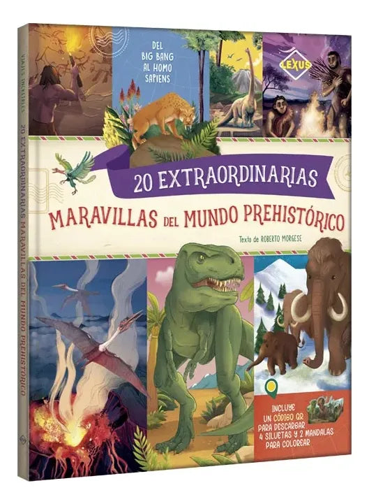 Libro 20 Extraordinarias Maravillas Del Mundo Prehistórico