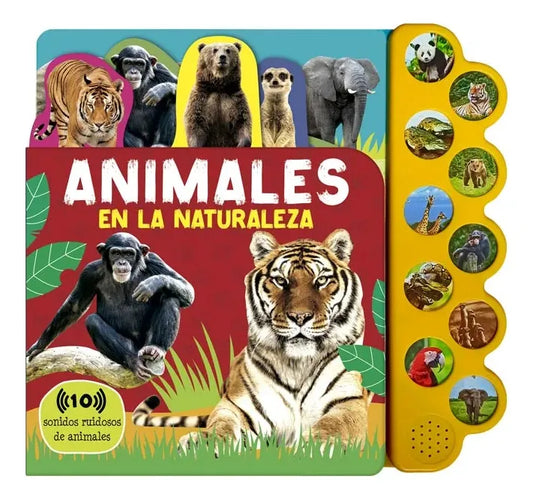 Libro Animales En La Naturaleza Los Amigos Divertidos