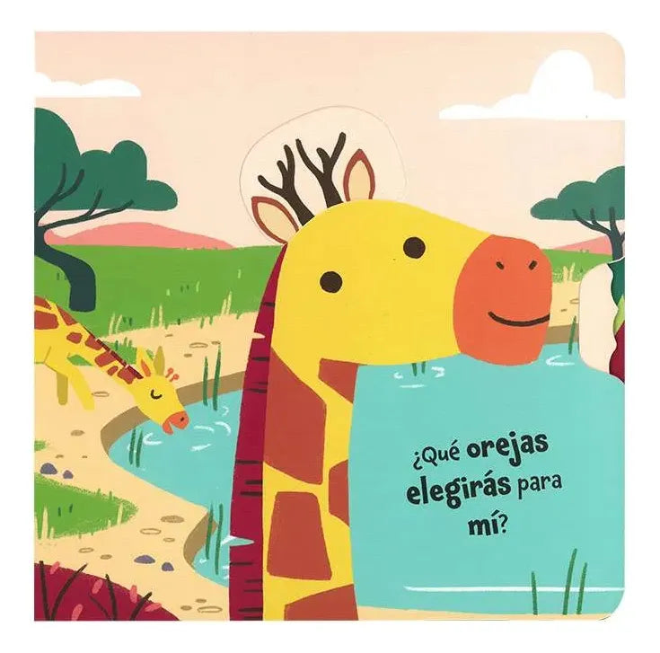 Libro ¿qué Orejas? Gira Y Diviértete
