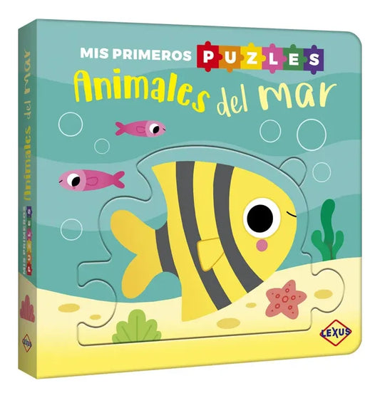 Libro Mis Primeros Puzles Animales Del Mar