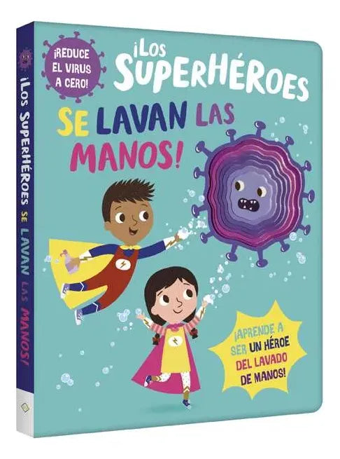 Libro Los Super Heroes Se Lavan Las Manos
