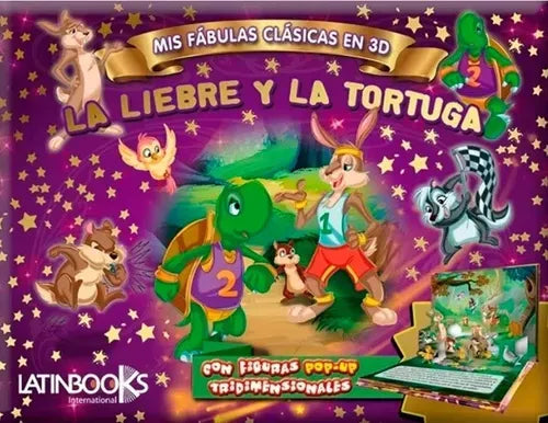 Libro Mis Fábulas Clásicas En 3d La Liebre Y La Tortuga