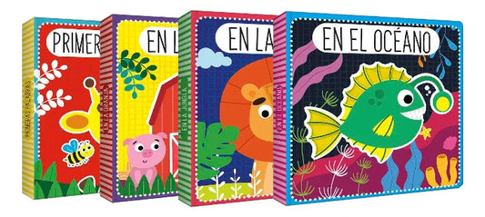 Colección Libros Con Felpa Interactiva
