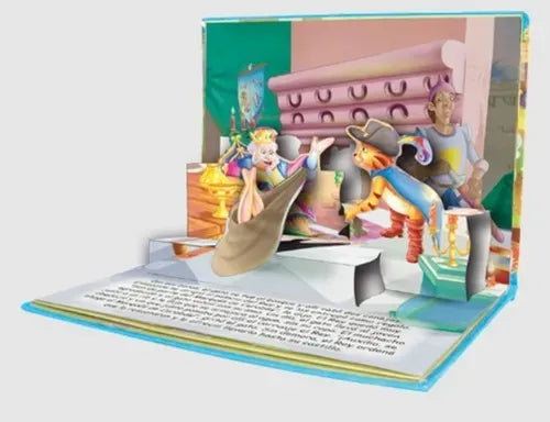 Libro Mis Cuentos Clásicos En 3d El Gato Con Botas