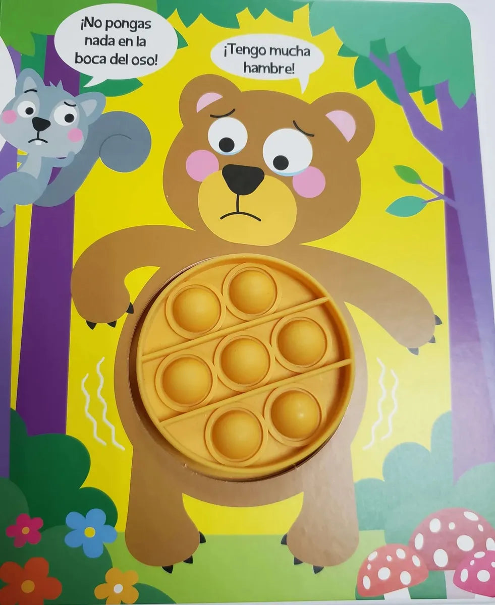 Libro ¡no Alimentes Al Oso! Pop It