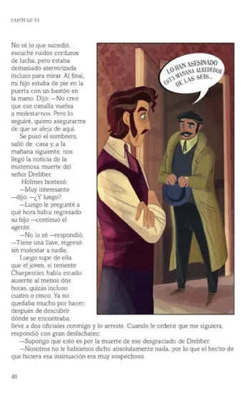 Libro Sherlock Holmes Estudio En Escarlata