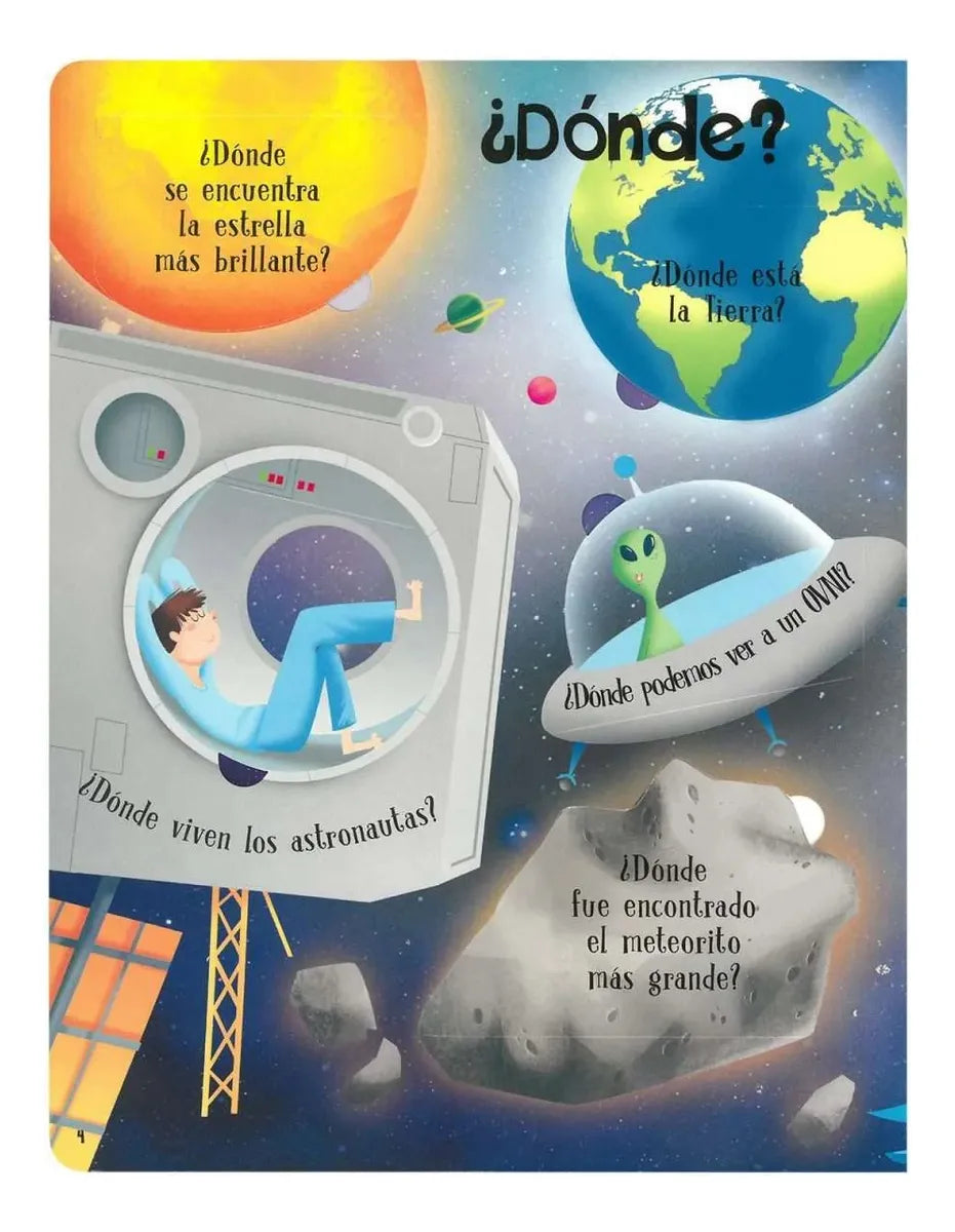 Libro El Espacio Levanta Tapitas