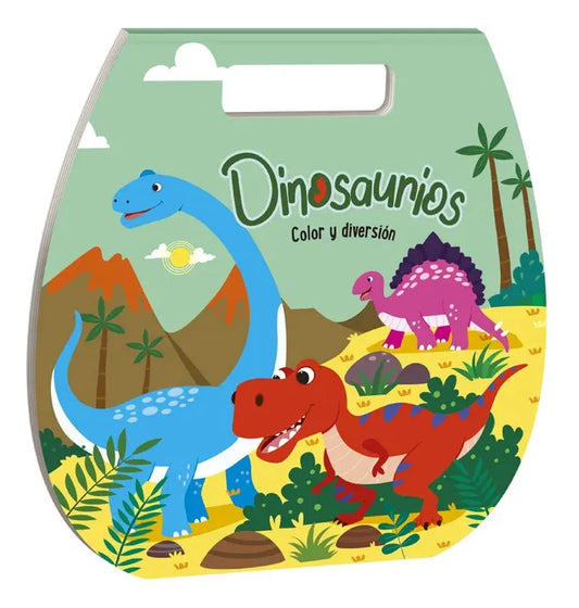Libro Dinosaurios Color Y Diversión