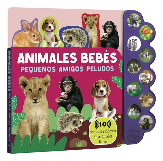 Libro Animales Bebés Pequeños Amigos Peludos