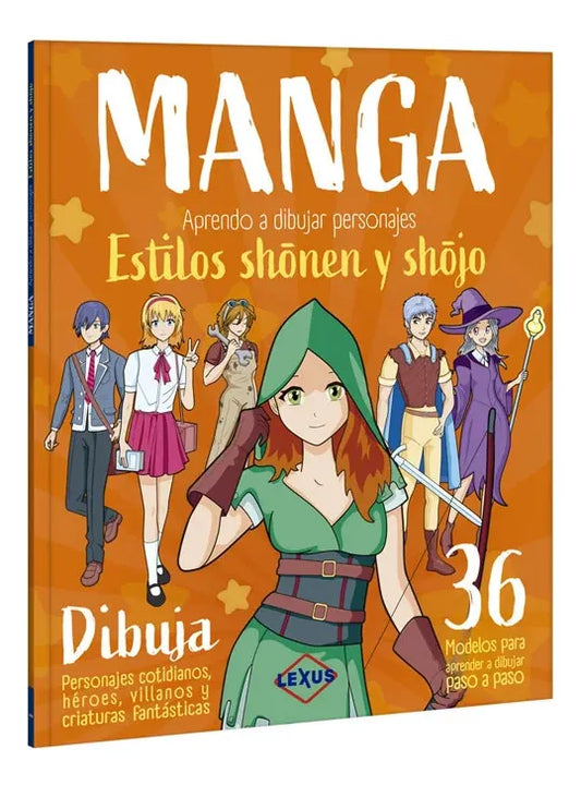 Libro Manga Estilos Shonen Y Shojo