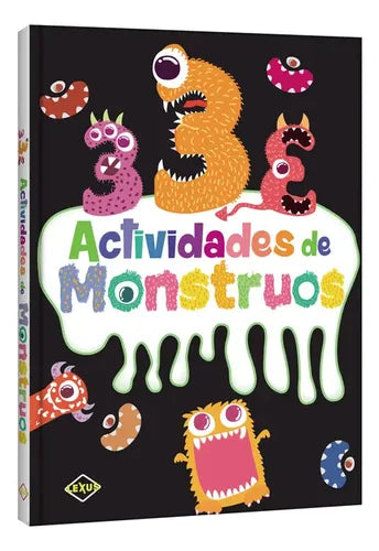 Libro 333 Actividades De Monstruos