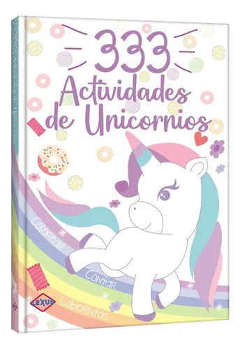Libro 333 Actividades De Unicornios