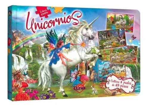Libro Unicornios Libro Puzle