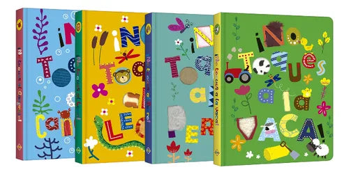 Libro Pack 4 Libros Táctiles ¡no Toques!