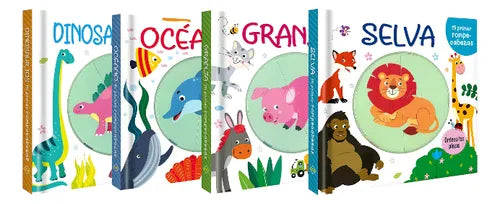 Libro Pack 4 Mi Primer Rompecabezas