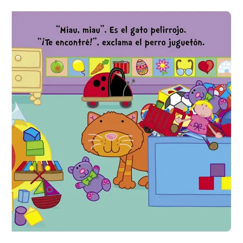 Libro Mascotas Juguetonas Colección Escondidas