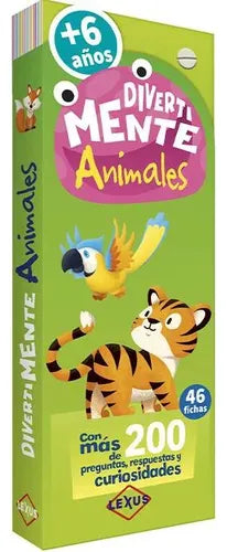 Libro Abanico Diverti Mente Animales