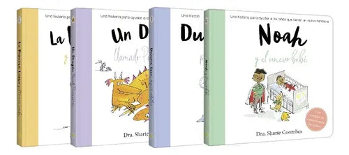 Pack 4 Libros Cuentos Para Acompañar Las Emociones Infantil