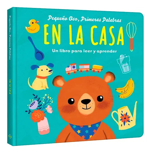 Libro En La Casa Pequeño Oso, Primeras Palabras