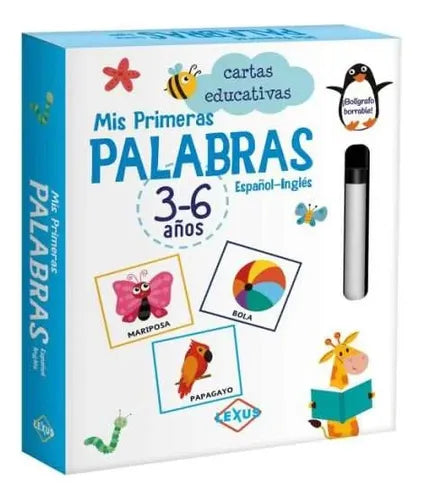 Libro Mis Primeras Palabras Cartas Educativas
