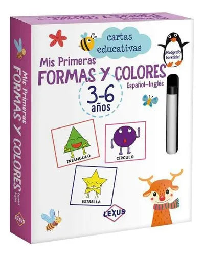 Libro Mis Primeras Formas Y Colores Cartas Educativas
