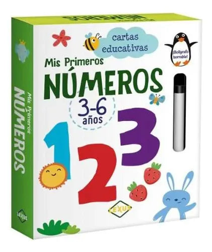 Libro Mis Primeros Números Cartas Educativas