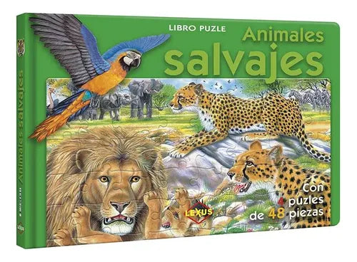 Libro Puzle Animales Salvajes