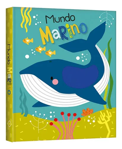 Libro Mundo Marino Fieltro