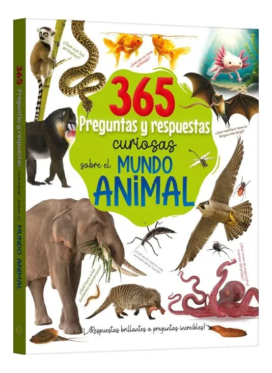 Libro 365 Preguntas Y Respuestas Curiosas Sobre Mundo Animal