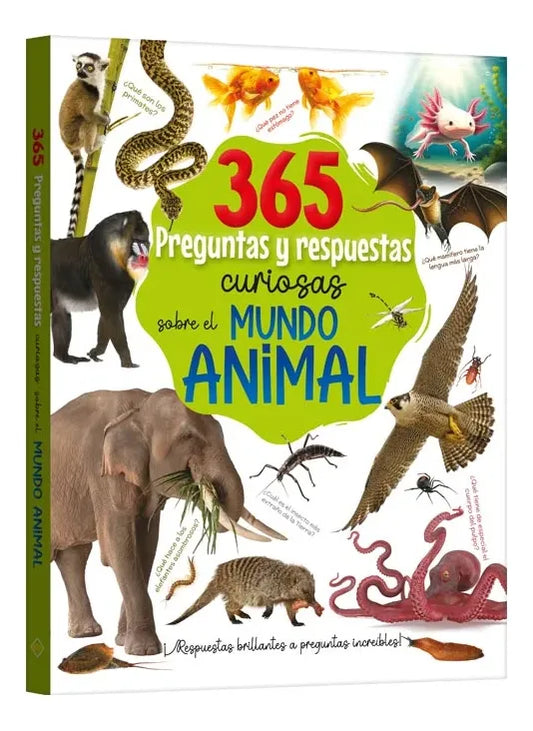 Libro 365 Preguntas Y Respuestas Curiosas Sobre Mundo Animal