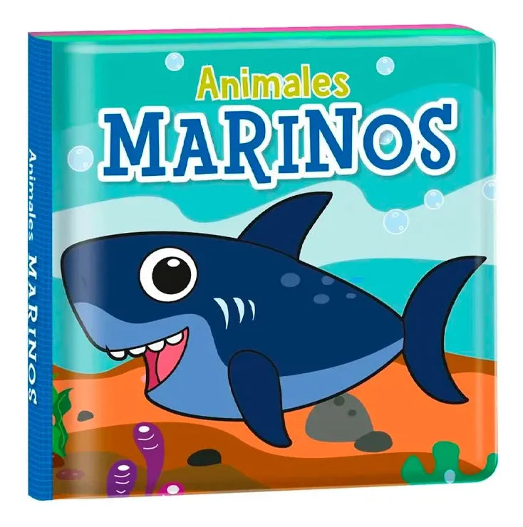 Animales Marinos Libro Para El Baño