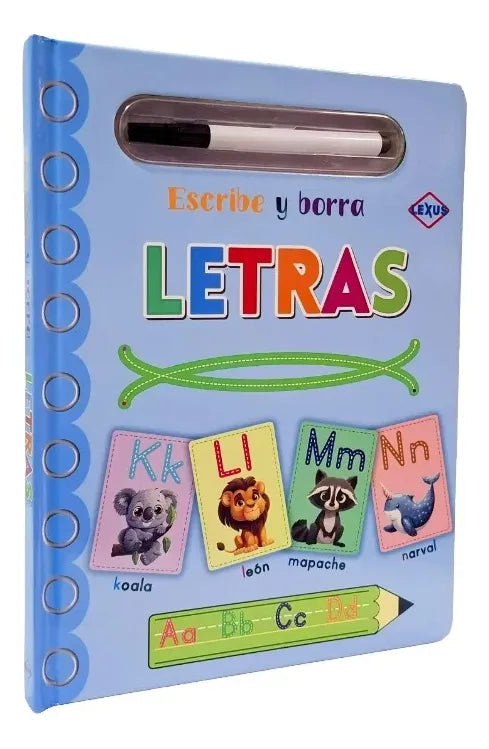 Libro Escribe Y Borra Letras