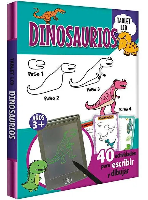 Libro Tablet Dinosaurios