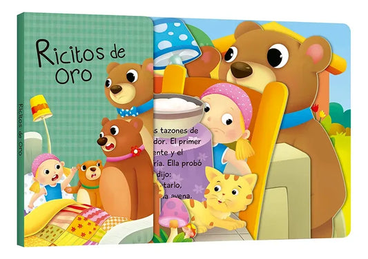 Libro Ricitos De Oro Troquelado